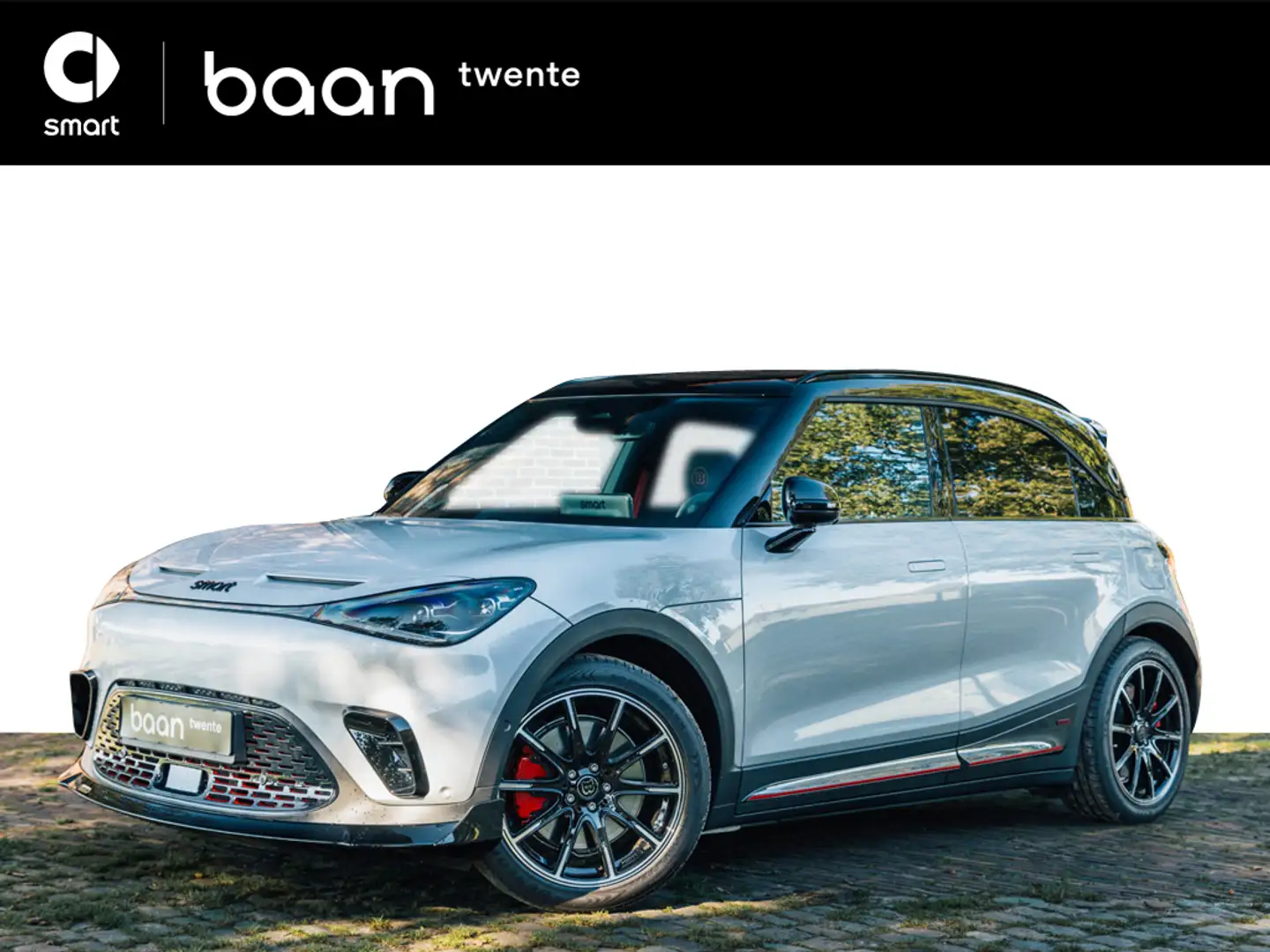 smart #1 BRABUS | BRABUS Kit | 428 pk | Panoramadak | 360° srebrna - 1