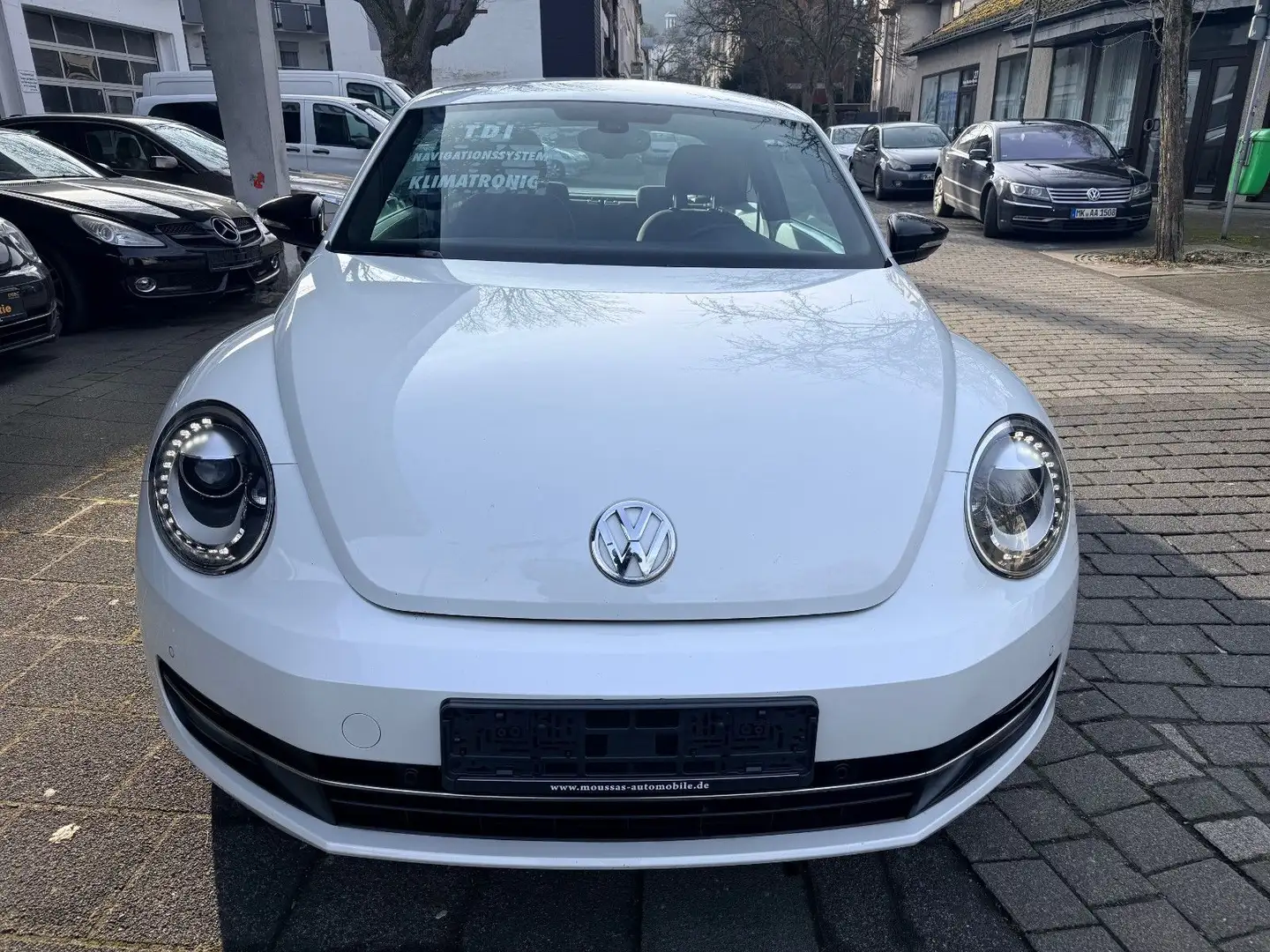 Volkswagen Beetle 2.0 TDI Sport,Navi,PDC,Sitzhz.,Klimatr. Weiß - 2