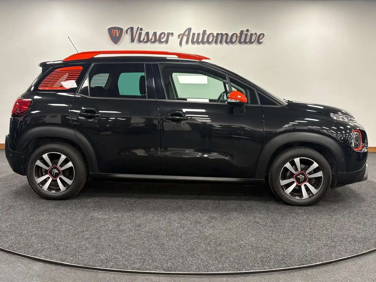 Citroen C3 Aircross 1.2 PureTech Feel*Cruise-Control*Airco*Navi*Androi Zwart - 2