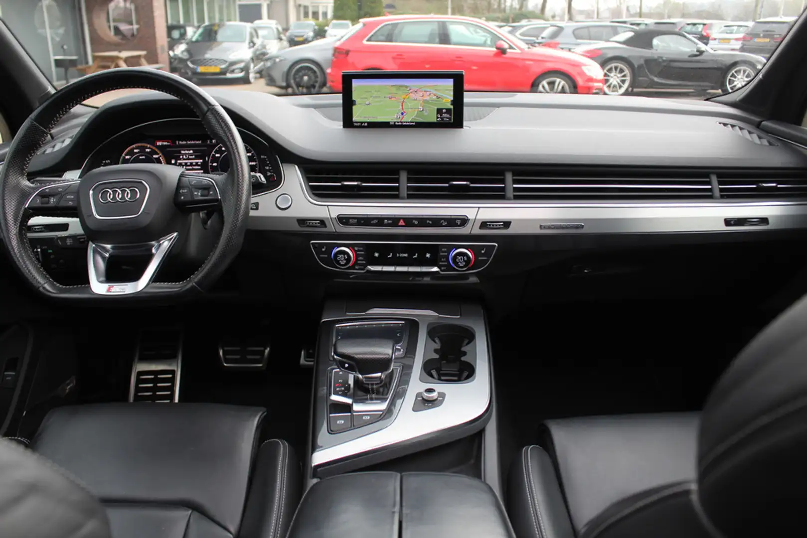 Audi Q7 e-tron 3.0 TDI quattro Sport / Trekhaak / Panoramadak / C Grau - 2