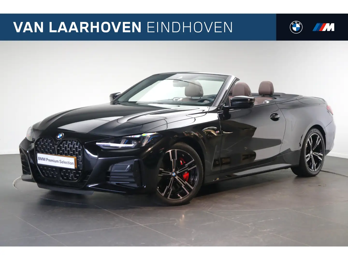 BMW 430 4 Serie 430i xDrive High Executive M Sport Automaa Zwart - 1