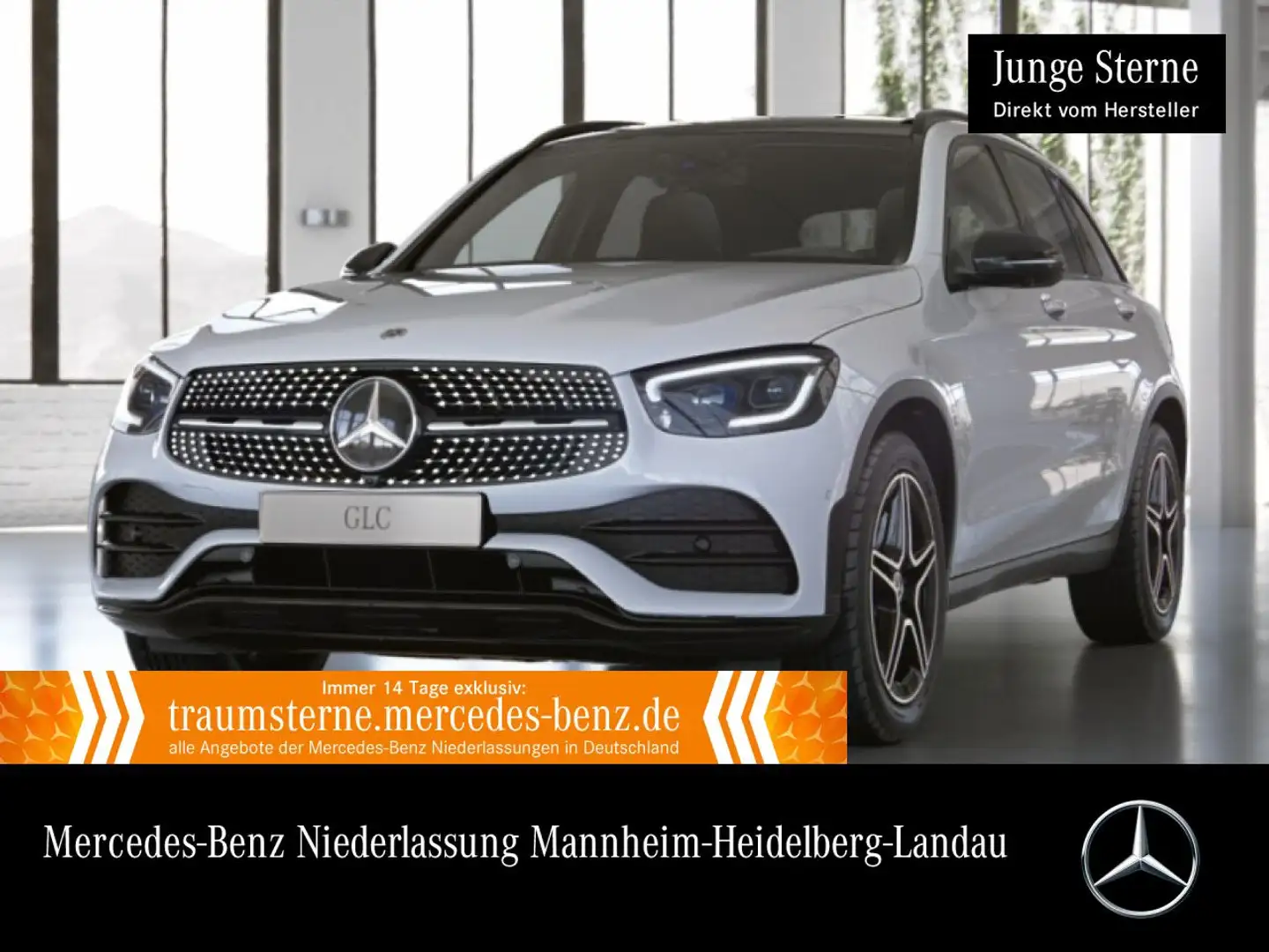 Mercedes-Benz GLC 220 d 4M AMG+NIGHT+PANO+360+AHK+MULTIBEAM+HUD Wit - 1