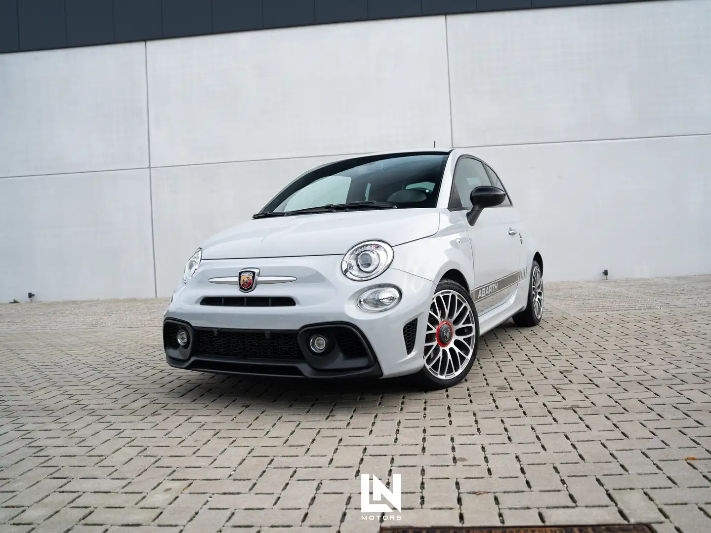 Abarth 595 Alcantara Zetels | Parkeersensoren | .. Gris - 1