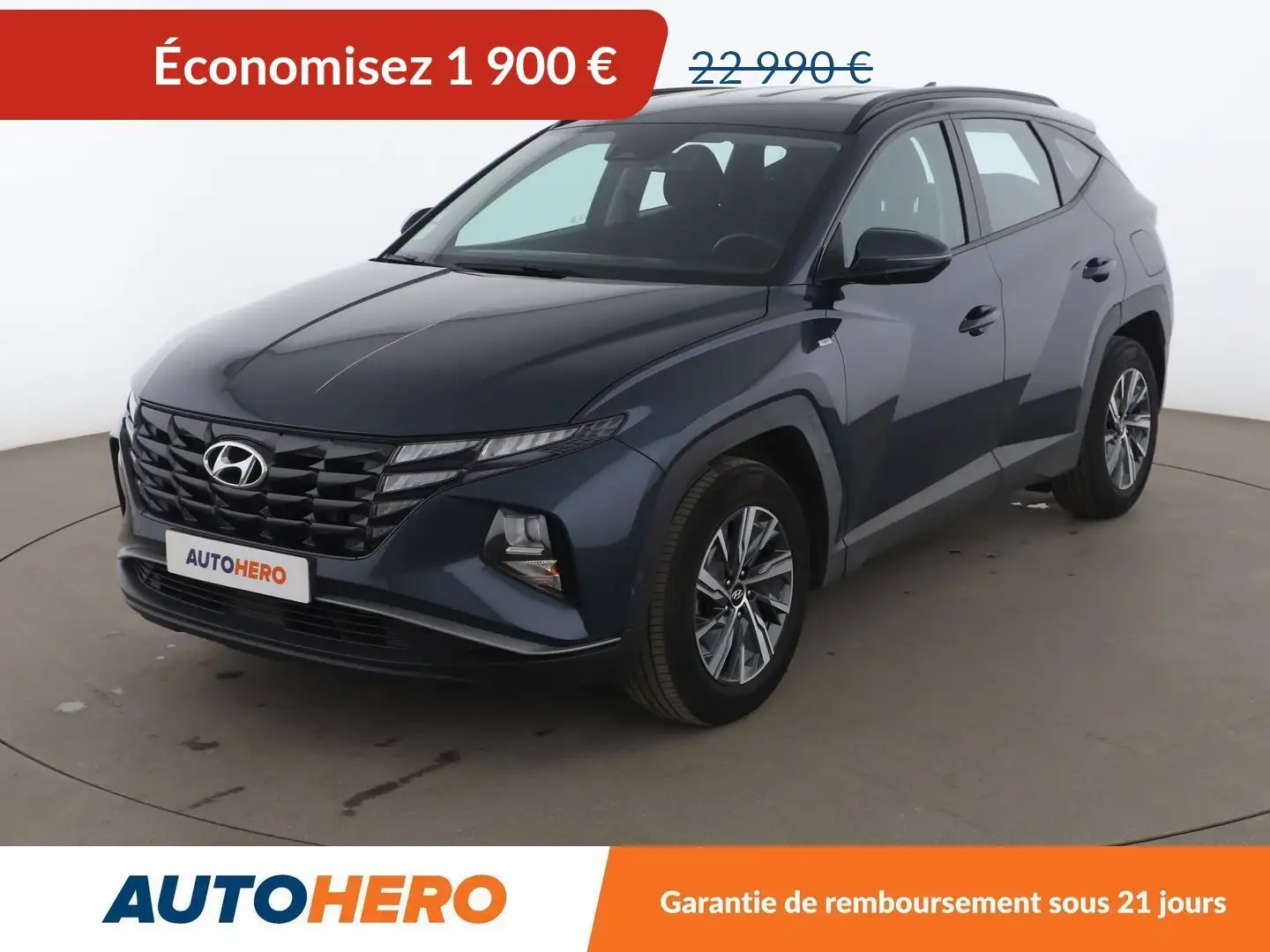 Hyundai TUCSON 1.6 T-GDi Hybrid 48V Intuitive IBVM Bleu - 1