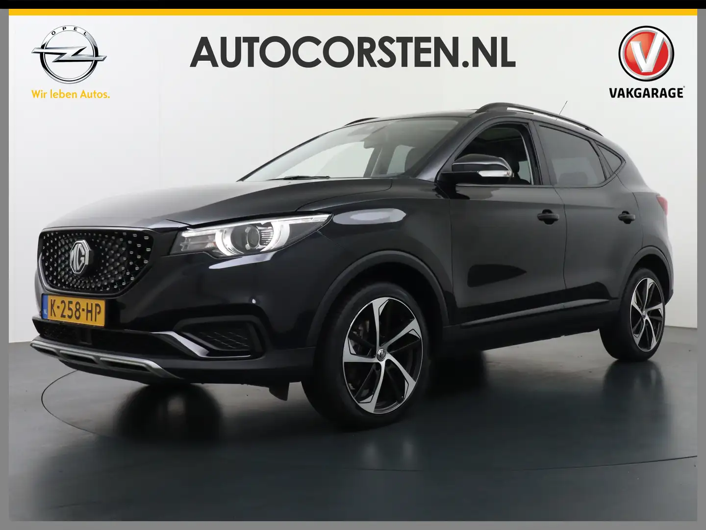 MG ZS MG EV Luxury 45kWh Leder Panodak Camera Cruise Ada Zwart - 1
