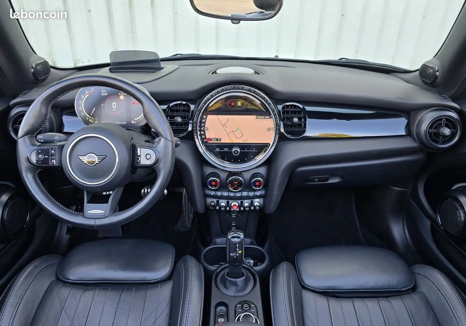 MINI One cooper s 178ch pack jcw-cuir-tete haute-h.k-sieges chauffants-fr Blanc - 2