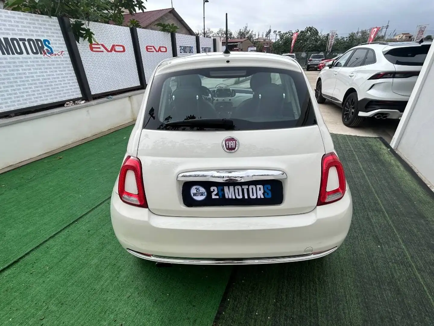 Fiat 500 1.3 mjt Lounge 95cv Weiß - 2