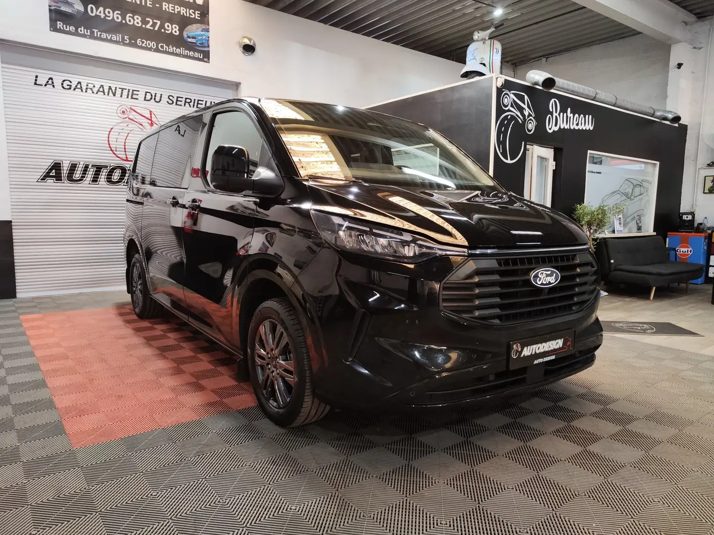Ford Transit Custom 2.0 TDCi  L1H1/ Limited / 5 PLACES / Automatique Noir - 1