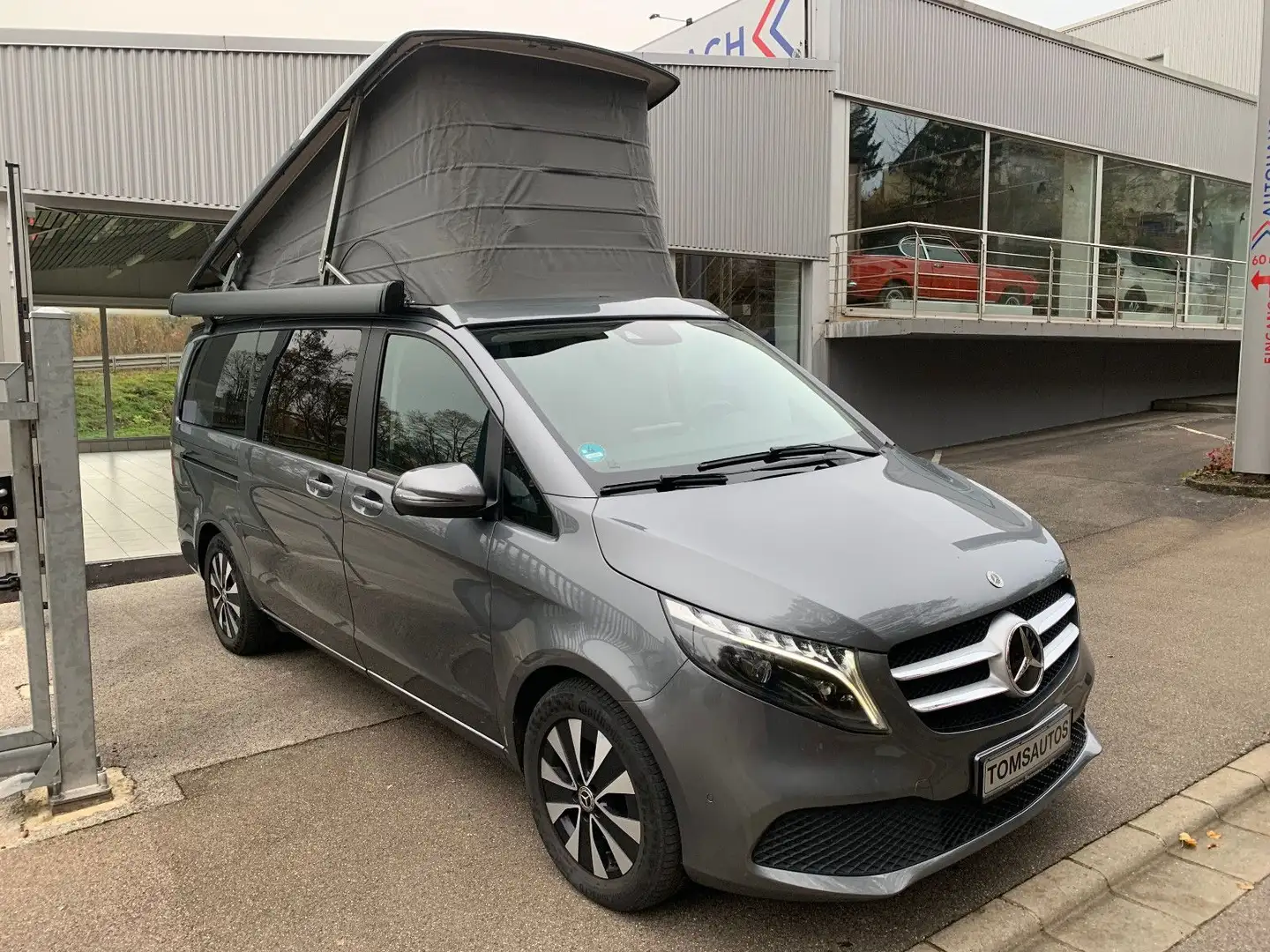 Mercedes-Benz V 250 Marco Polo Leder Distronic AHK LED Küche Grau - 2