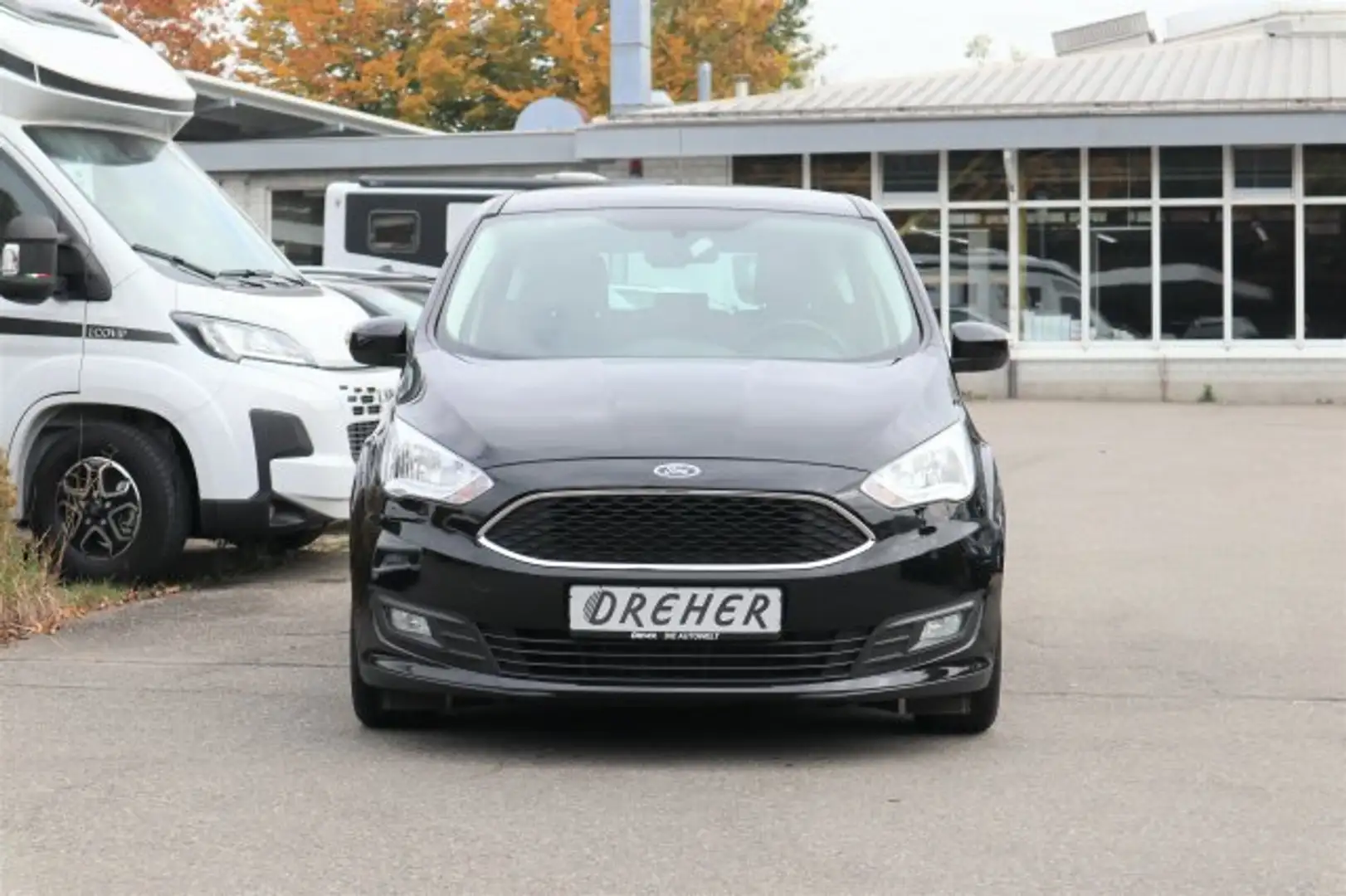 Ford C-Max C-Max 1.0 EcoBoost Trend Klima/Sitzhzg./BC/eFH. Zwart - 2