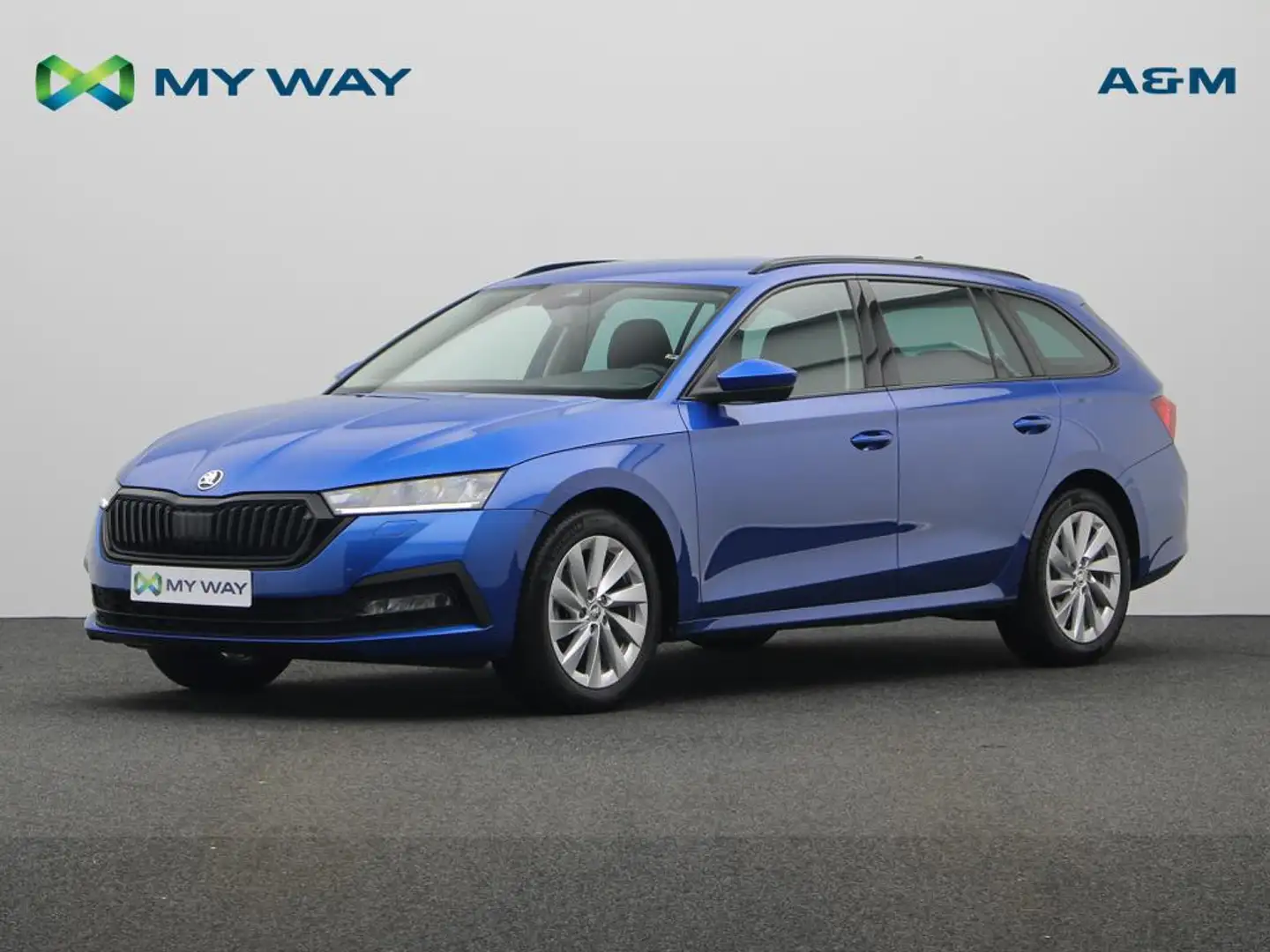 Skoda Octavia 1.0 TSI 110 PK DSG AUTOMAAT Blau - 1