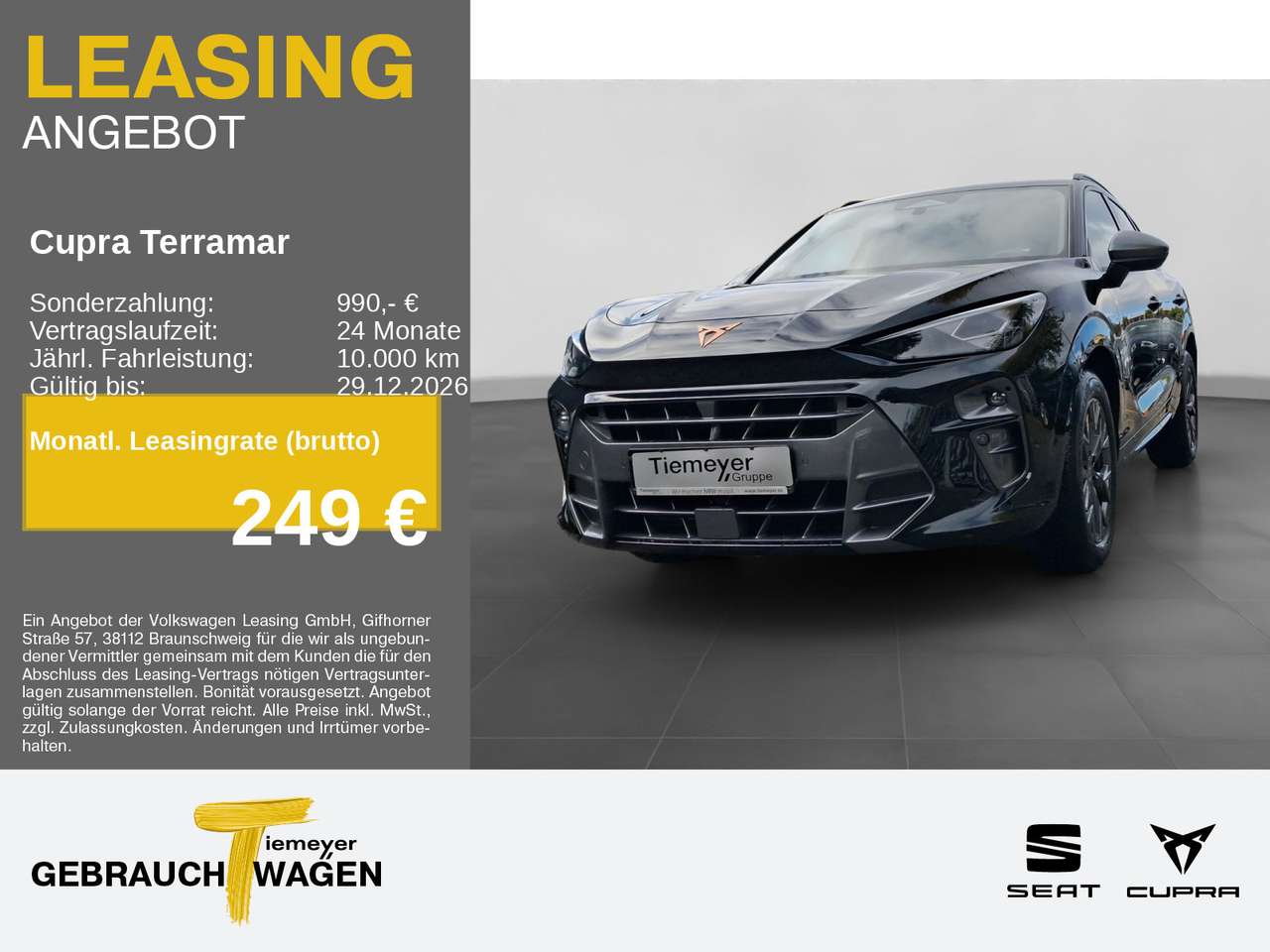 Cupra Terramar — Cupra Terramar 2.0 TSI DSG 4D SENNHEISER MATRIX eSITZE