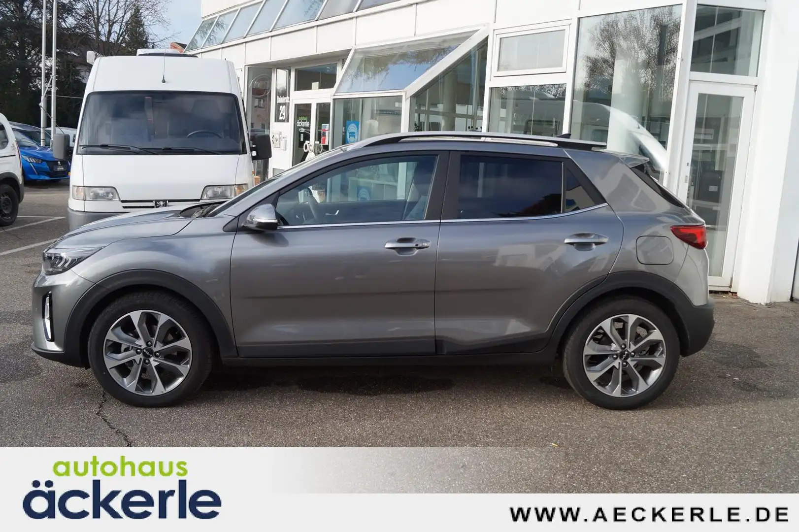 Kia Stonic Platinum Edition Panorama | Top Zustand Grigio - 2
