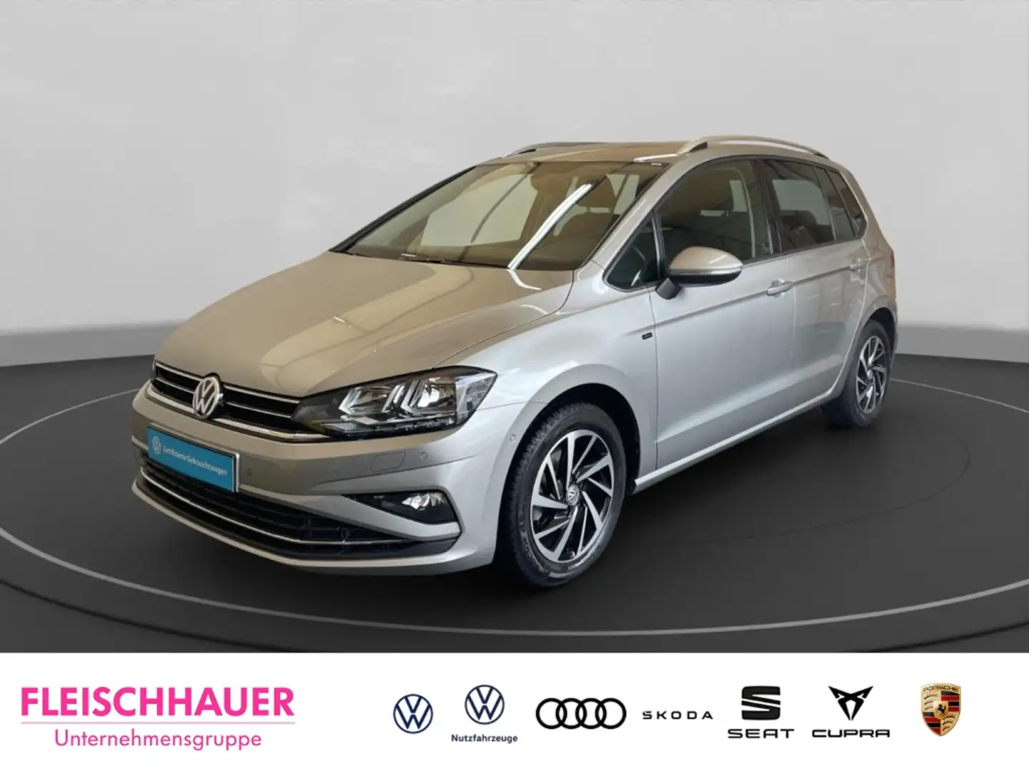 Volkswagen Golf Sportsvan 1.0 TSI Join Navi ACC Apple CarPlay Android Auto K Silber - 1