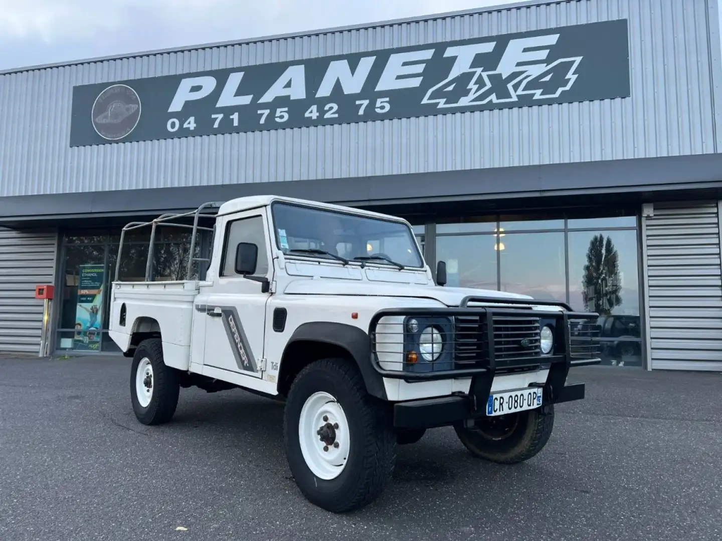 Land Rover Defender 110 PICK UP 300 TDI Blanc - 1