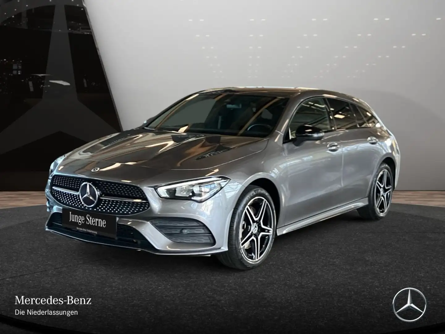 Mercedes-Benz CLA 250 e AMG+NIGHT+AHK+LED+8G Gris - 2