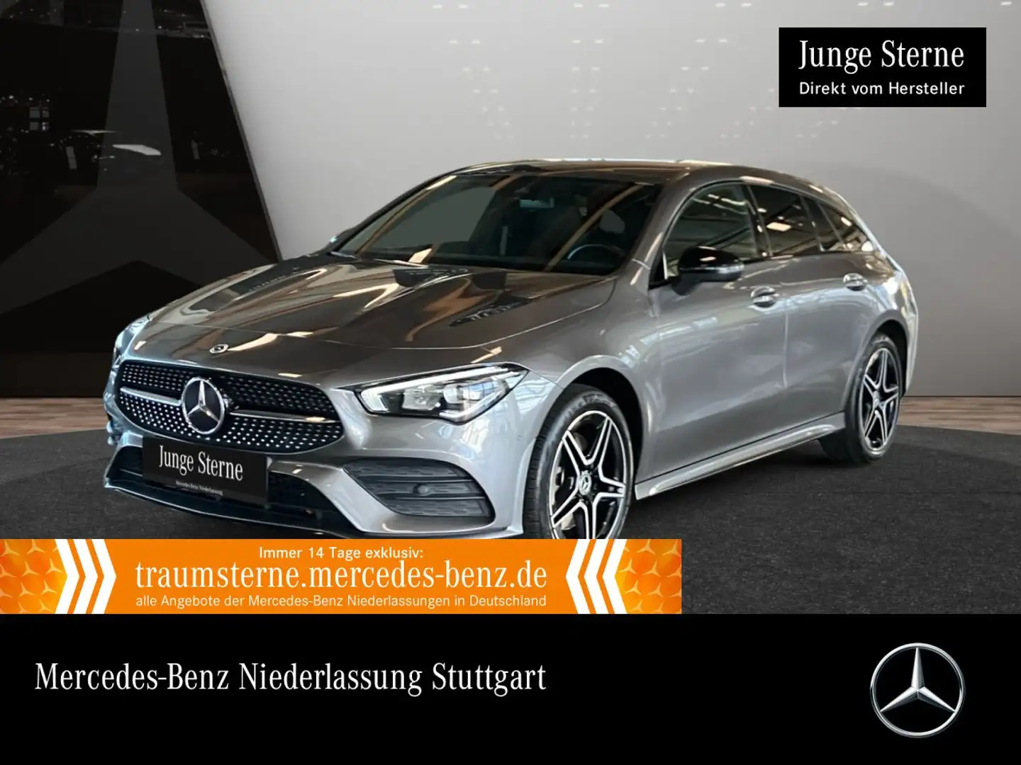 Mercedes-Benz CLA 250 e AMG+NIGHT+AHK+LED+8G Gris - 1