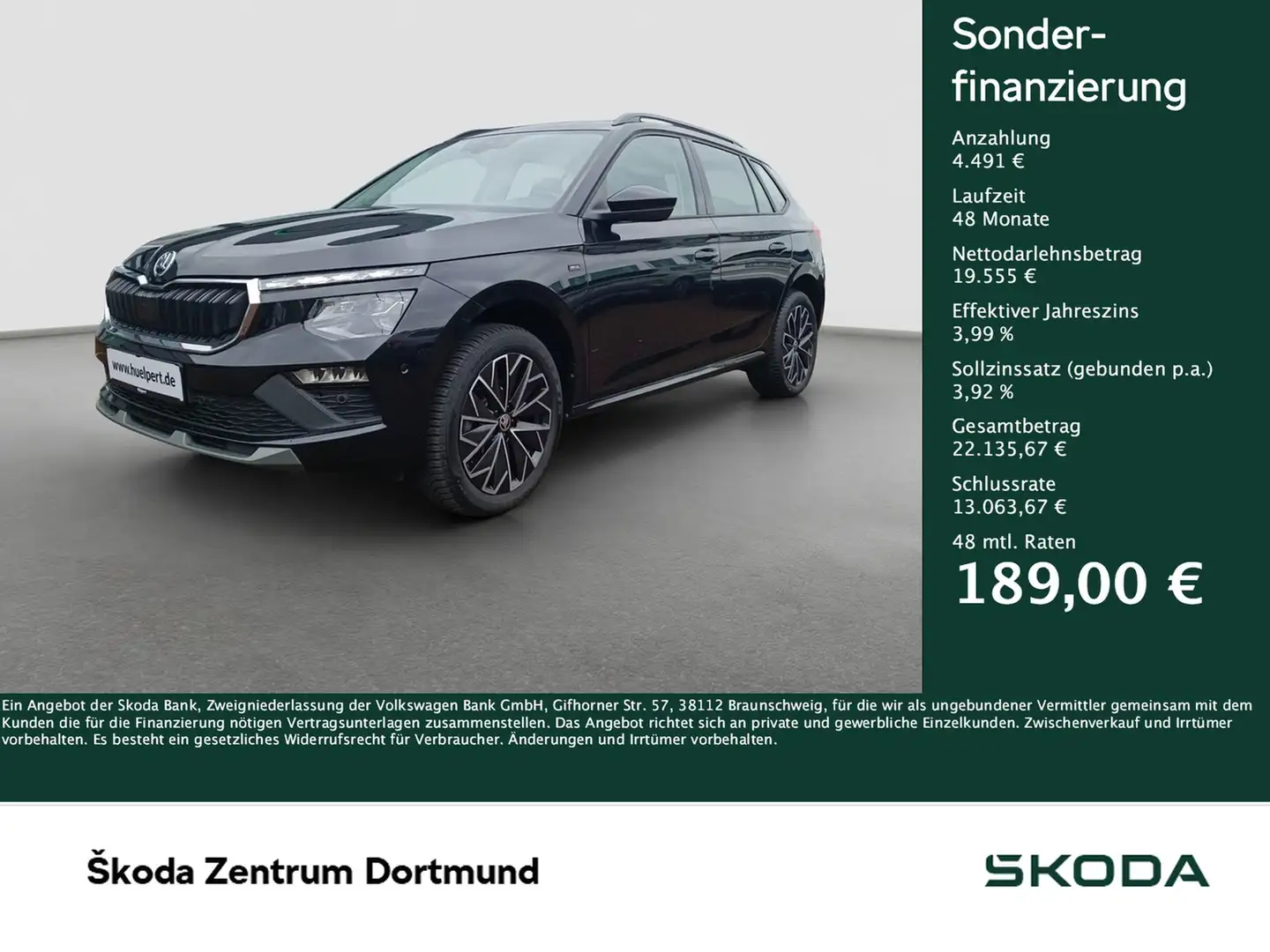 Skoda Kamiq 1.0 DRIVE NAVI LEDERLENKRAD CAM SITZHEIZ. Schwarz - 1