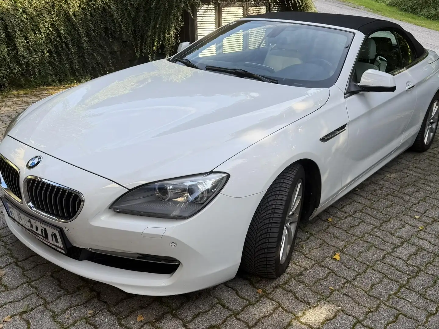 BMW 640 640d Cabrio Aut. Weiß - 1