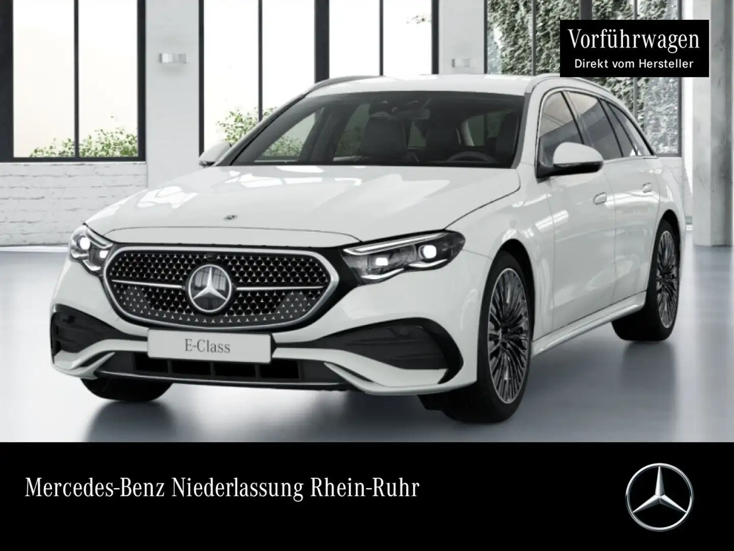 Mercedes-Benz E 220 d T Edition AMG-Line Sportpaket AMG 20" PTS Weiß - 1