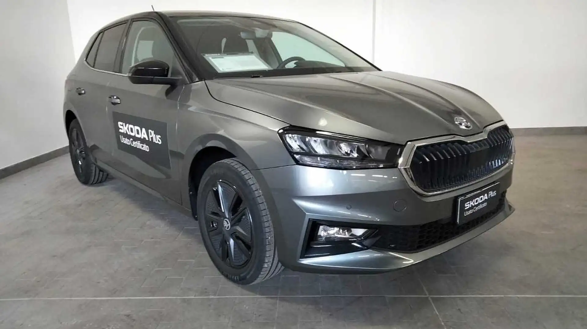Skoda Fabia 4ª serie 1.0 TSI EVO 95 CV Style Grigio - 1