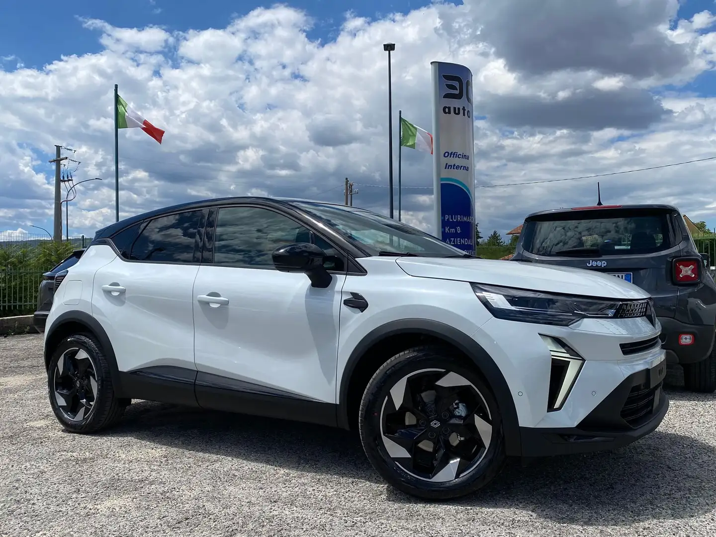 Renault Captur Captur 1.0 eco-g Techno 100cv BiColor, Navi,Lega17 Weiß - 1