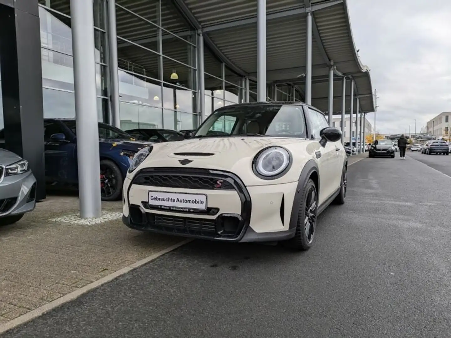 MINI Cooper S 3-Türer LED. Navi. Teilleder. Blanco - 2