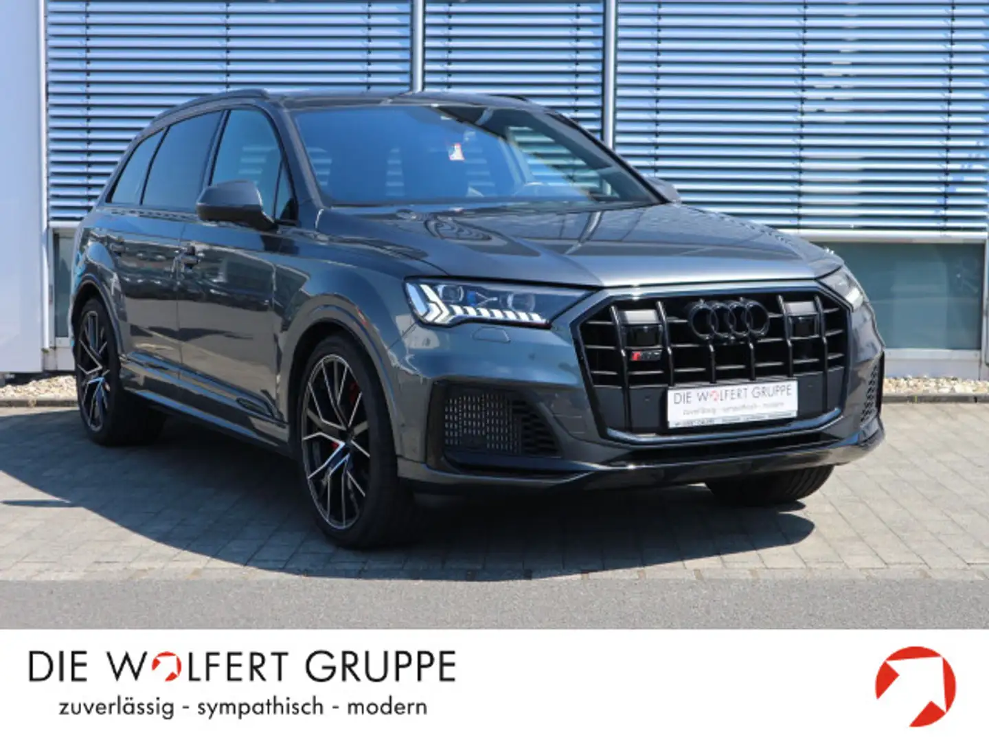 Audi SQ7 4.0 TDI quattro HUD*PANO*B&O*AHK*SHZ*CARPLAY Grau - 1