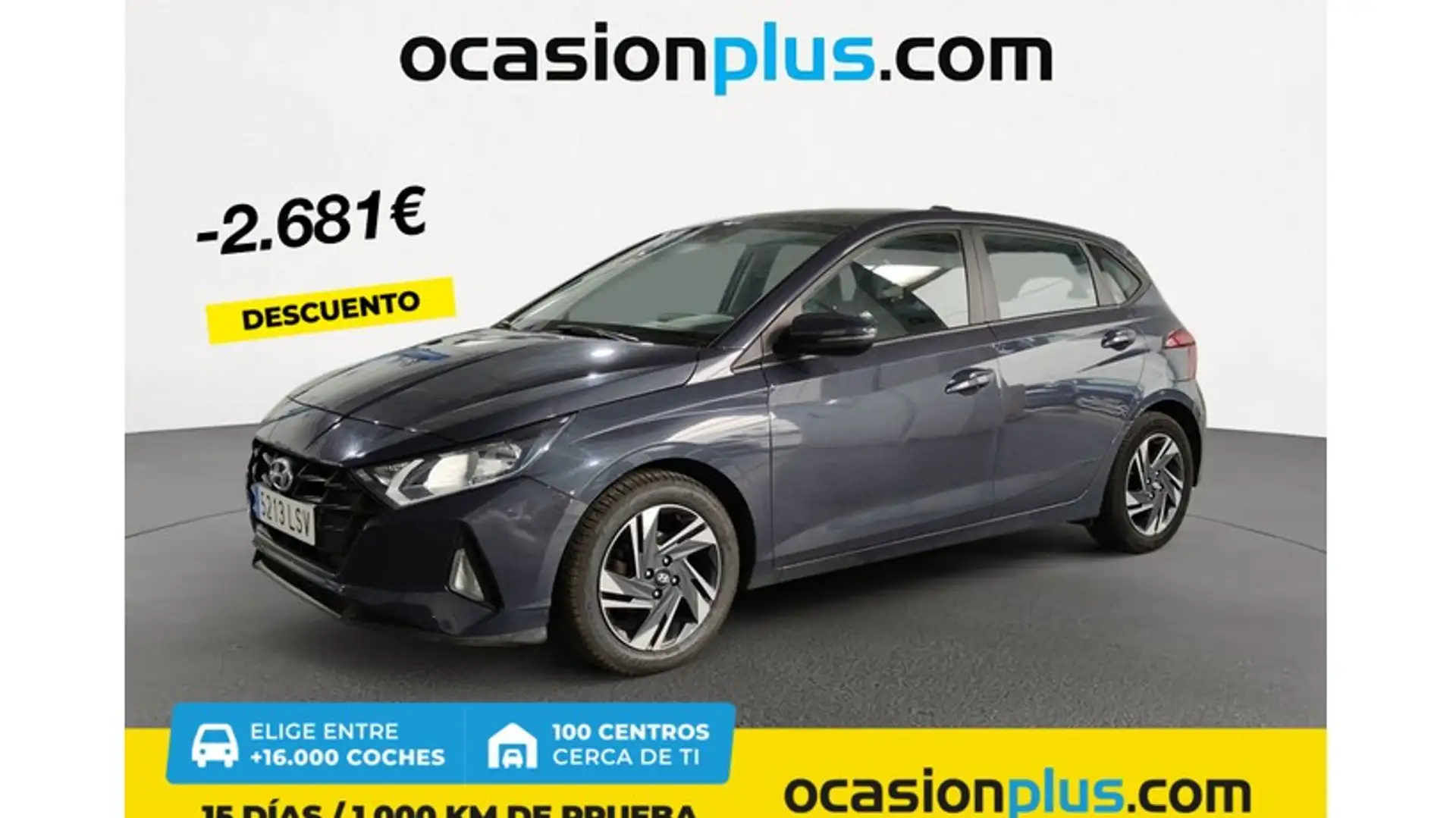 Hyundai i20 1.2 MPI SLX Gris - 1