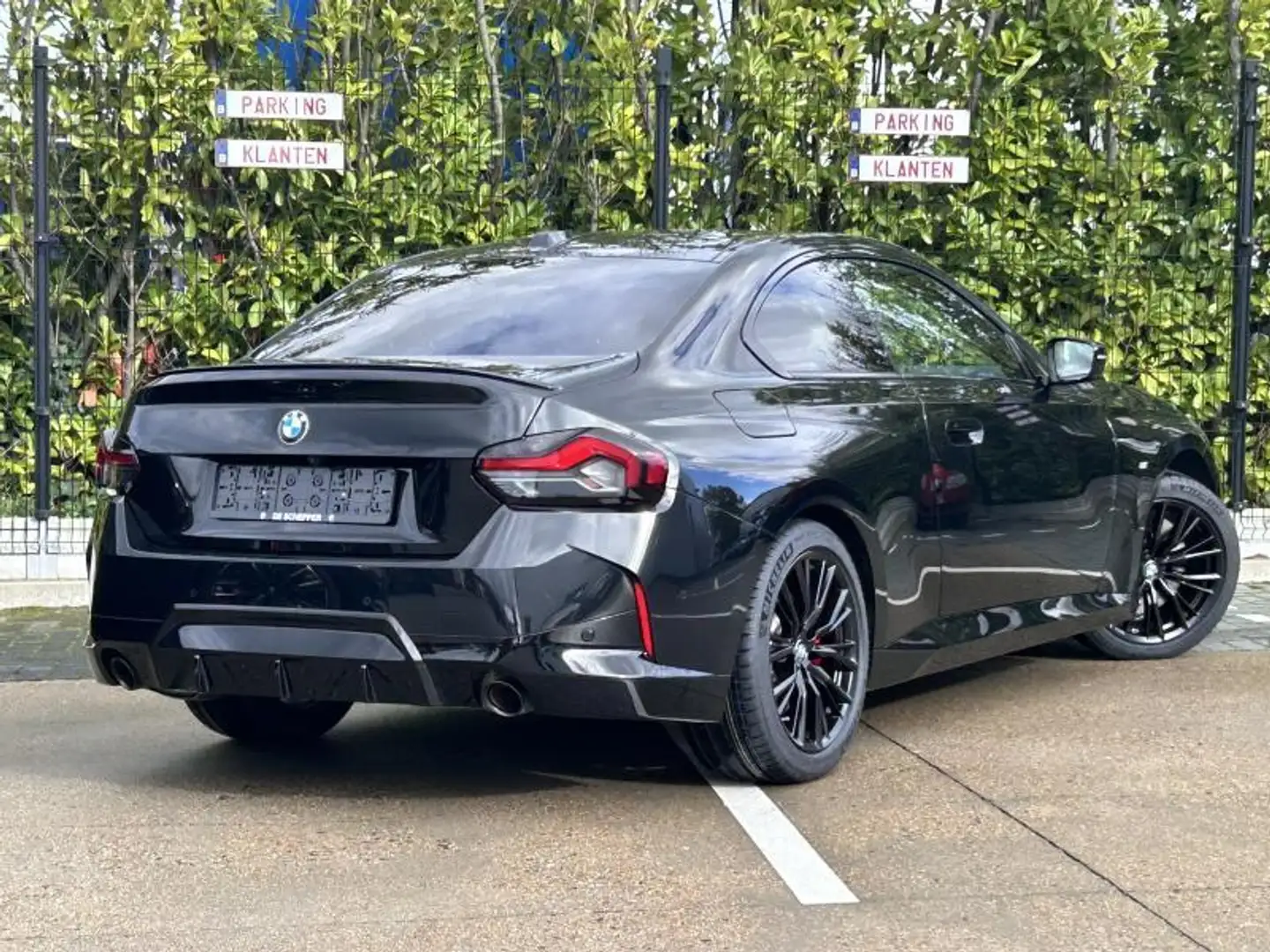 BMW 218 Coupé Zwart - 2