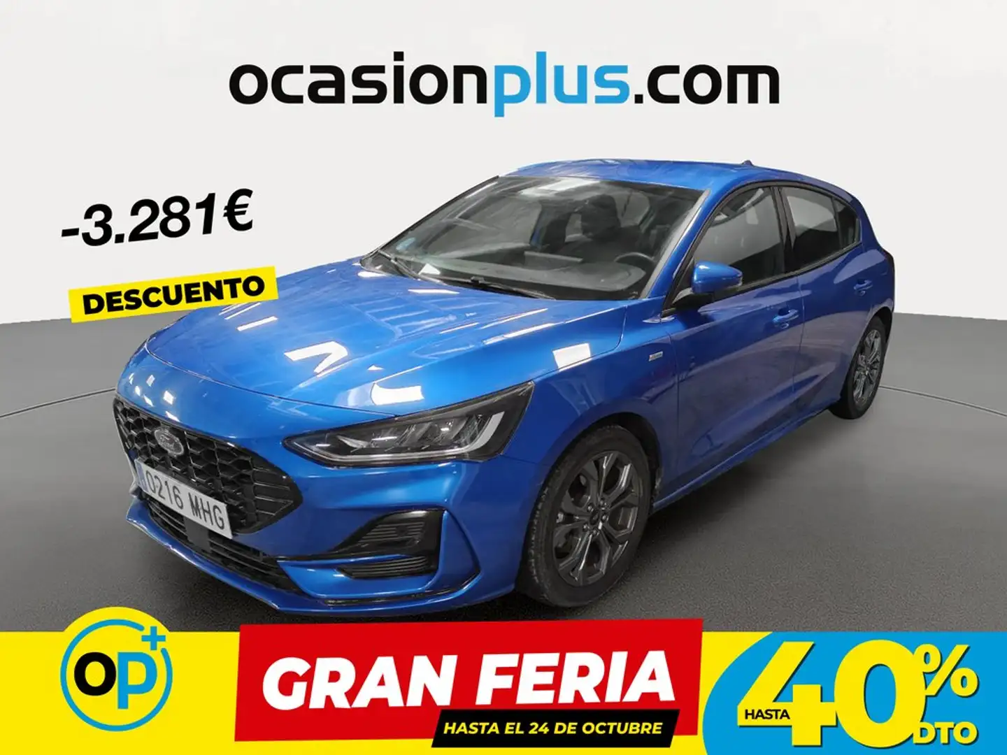 Ford Focus 1.0 Ecoboost MHEV ST-Line 125 Aut. Azul - 1