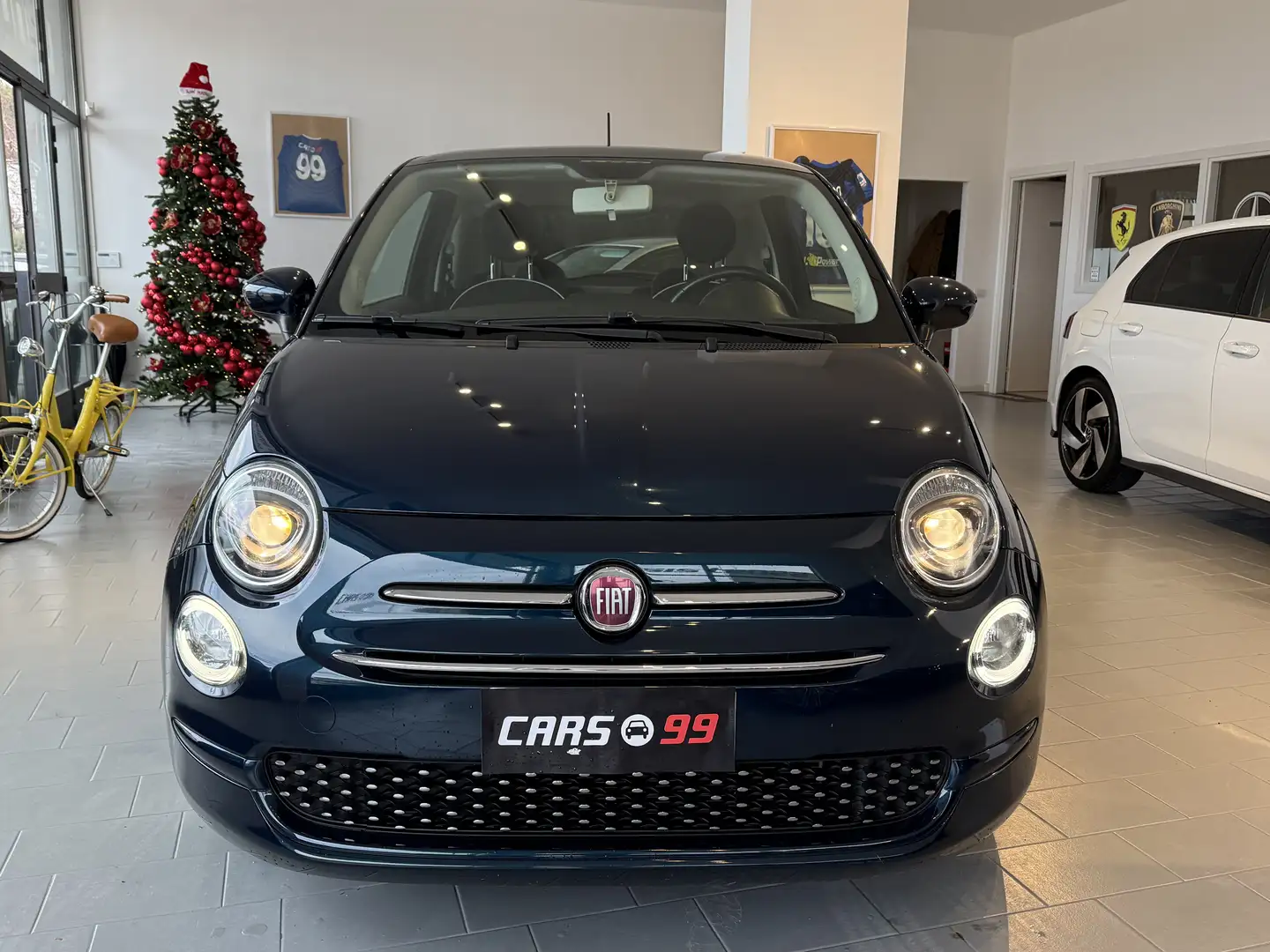 Fiat 500 1.2 BENZINA Lounge s&s 69cv my19 Bleu - 2