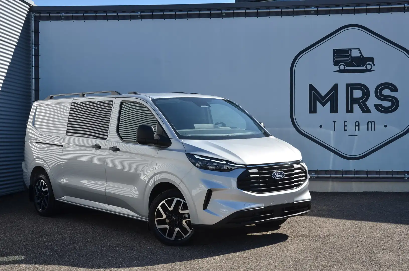Ford Transit Custom -L2-Automaat- Dubbelcabine- Nieuw- 38990+BTW Argent - 1