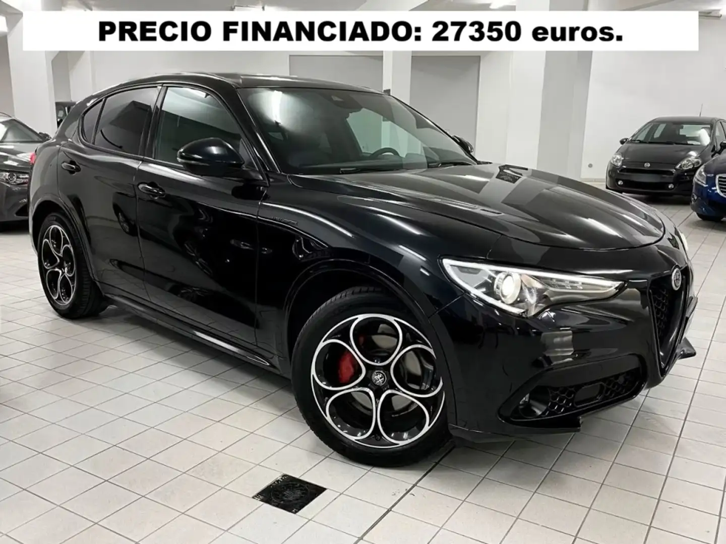Alfa Romeo Stelvio 2.2 Veloce Q4 210 Aut. Negro - 1