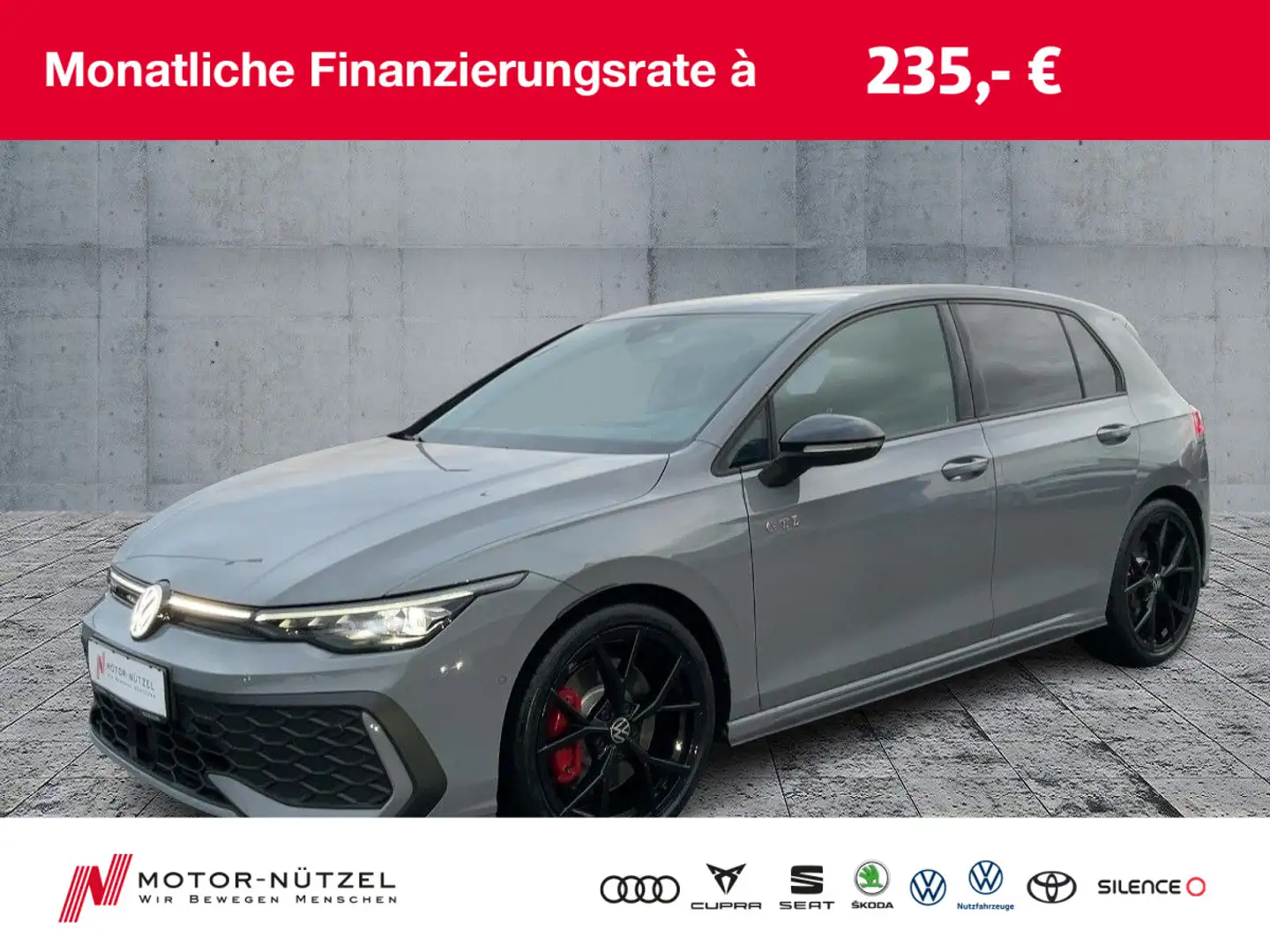 Volkswagen Golf GTI Golf VIII GTI 2.0 TSI DSG MATRIX+NAVI+19Z+SHZ Grau - 1