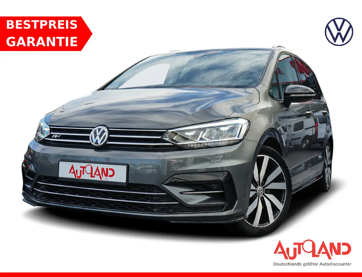 Volkswagen Touran 1.5 TSI R-Line LED Navi ACC 7-Sitzer Gris - 1