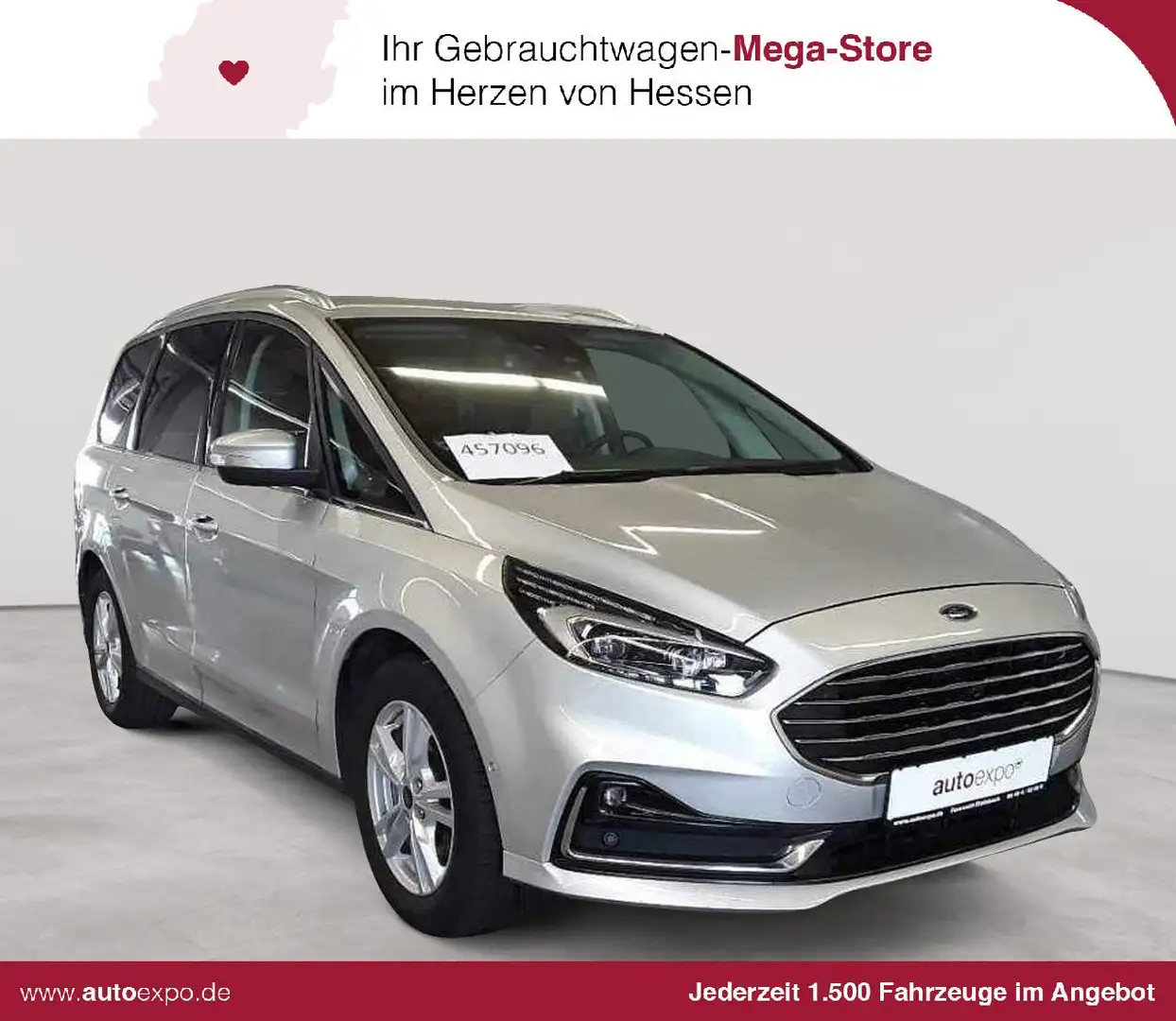 Ford Galaxy Galaxy 2.0 EcoBlue Aut. TITANIUM AHK NAV Silber - 1