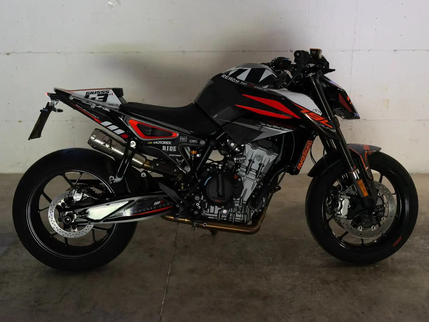 KTM 790 Duke Negru - 1