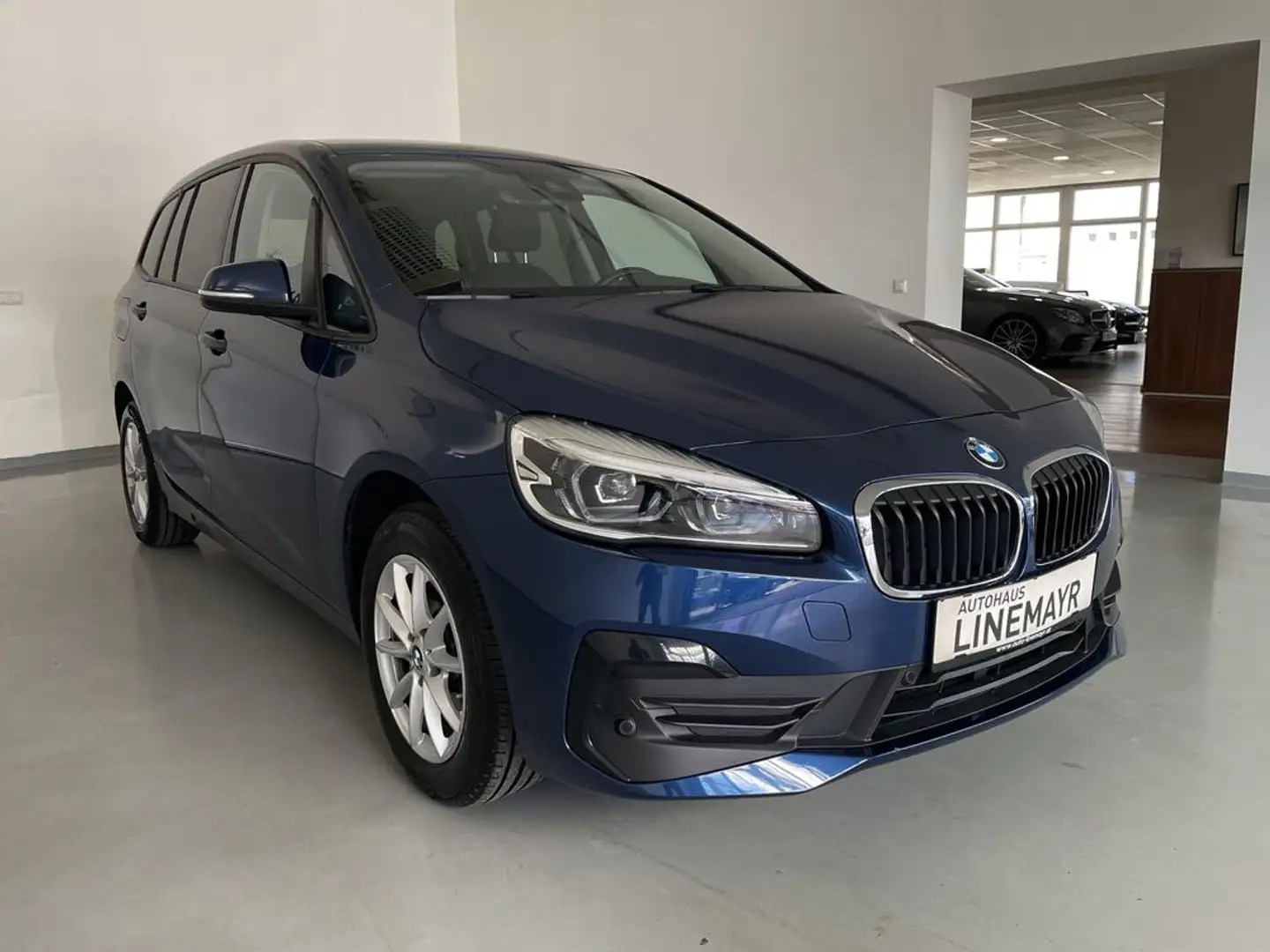 BMW 216 d  Active Tourer Aut Advantage LED, Navi,7Sitze Blau - 2