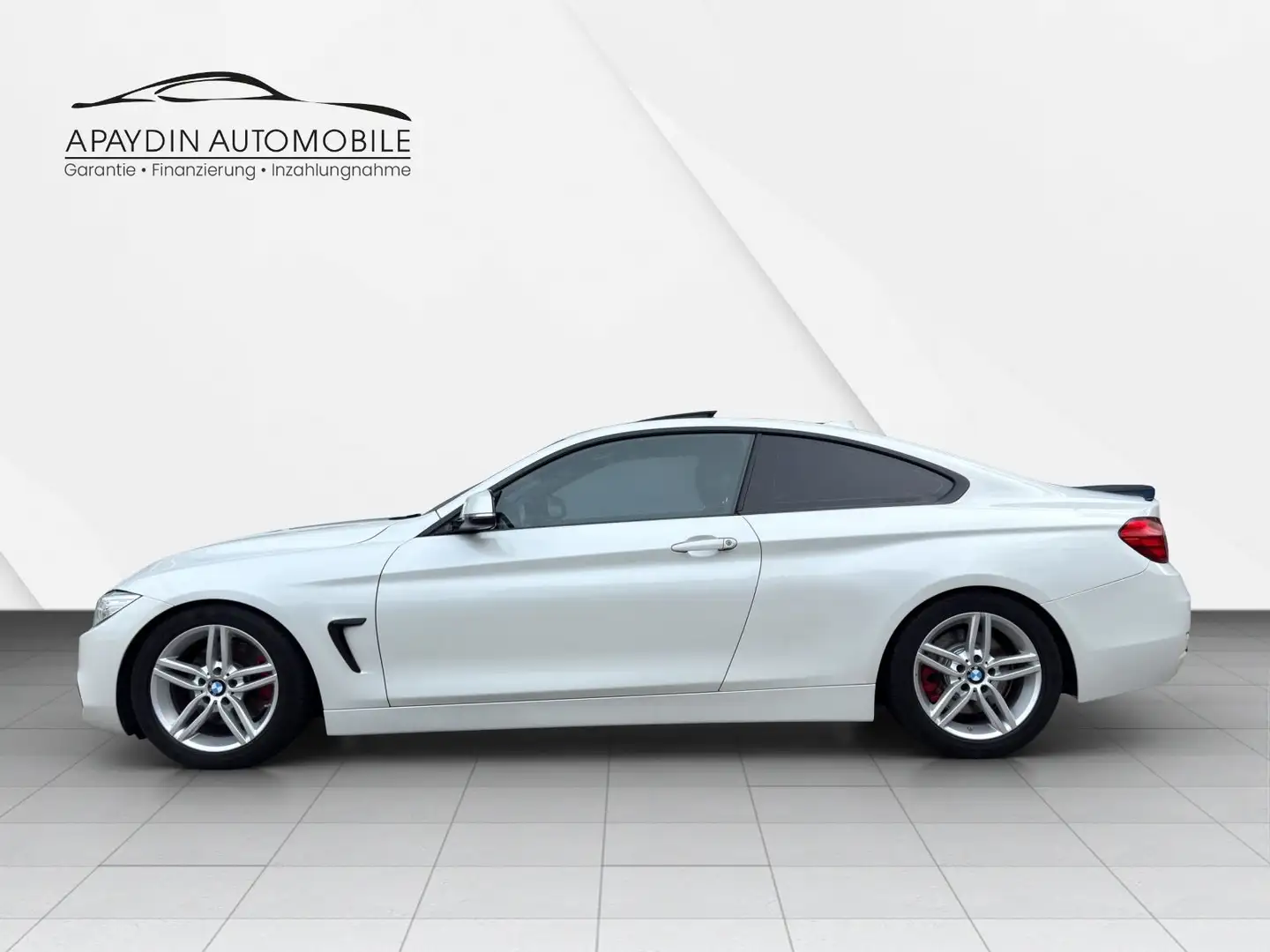BMW 430 d xDrive Coupe Sport Aut. GSHD/AdLED/HUP/H&K Weiß - 2
