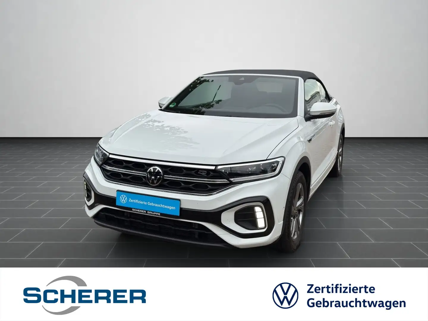 Volkswagen T-Roc R-Line 1.5 TSI IQ.DRIVE NAVI LED Weiß - 1