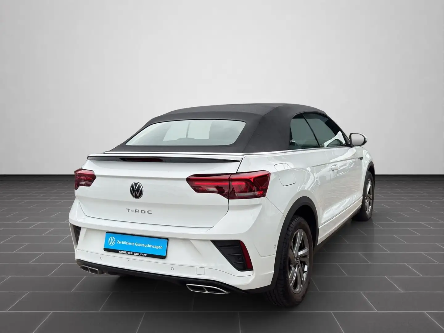 Volkswagen T-Roc R-Line 1.5 TSI IQ.DRIVE NAVI LED Weiß - 2