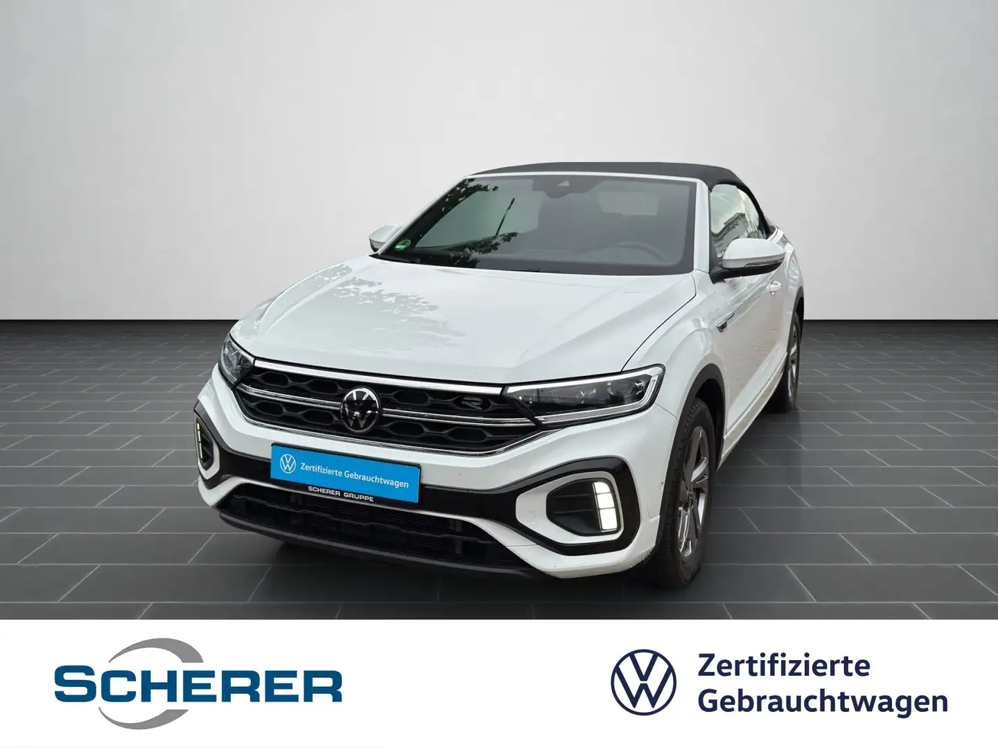 Volkswagen T-Roc R-Line 1.5 TSI IQ.DRIVE NAVI LED Weiß - 1