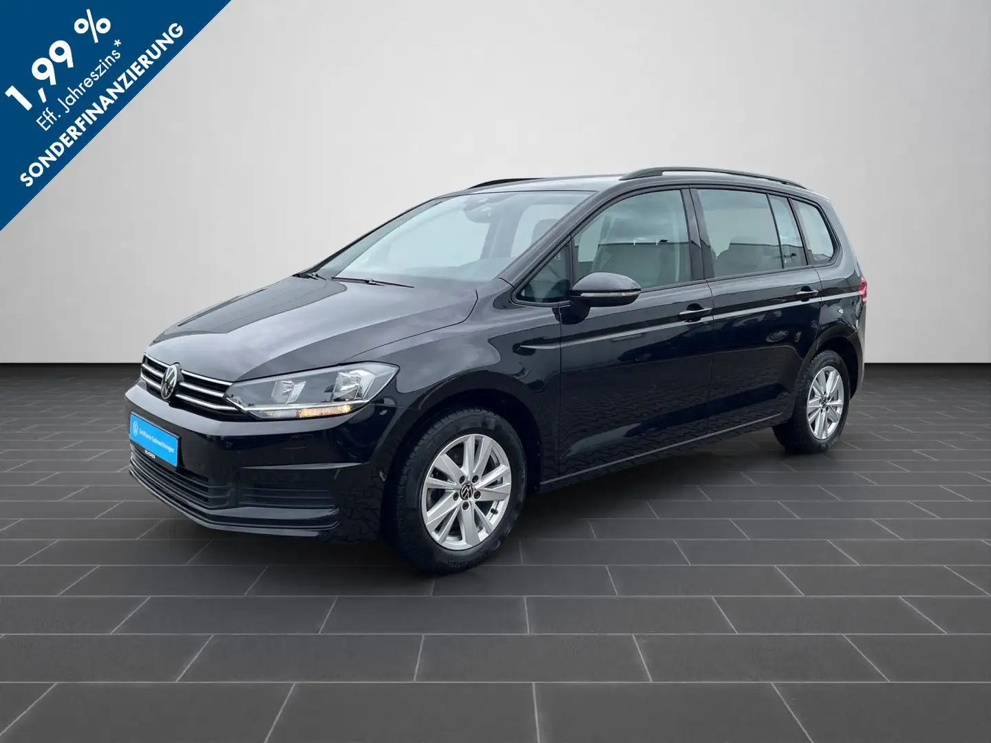 Volkswagen Touran 1.5 TSI Comfortline /NAVI/PDC/Sitzheizung Schwarz - 1