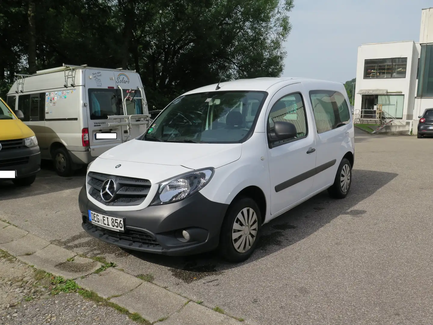Mercedes-Benz Citan 109 CDI BlueEFFICIENCY lang Mixto PDC Klima Bílá - 1