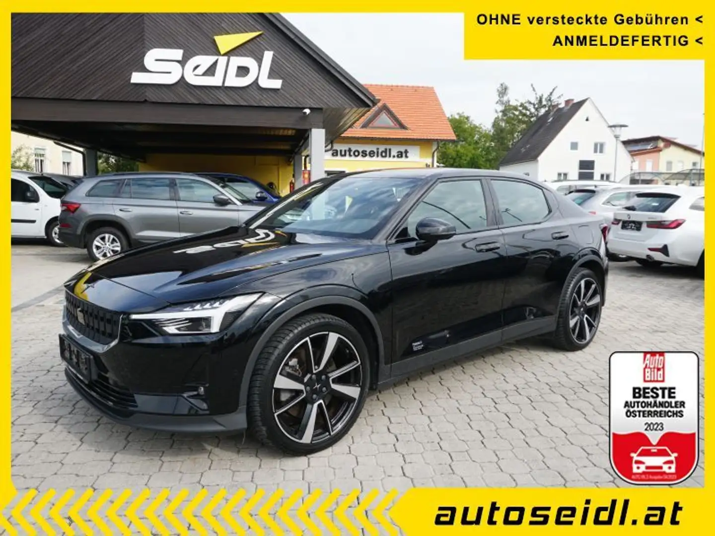 Polestar 2 Long Range Dual Motor *19"ALU+LED+360°KAMERA* Schwarz - 1