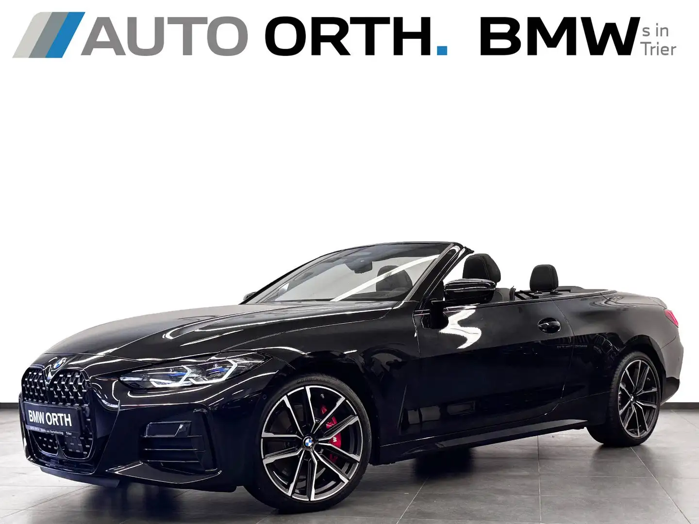 BMW M440i xDrive Cabrio M-SPORT-PRO HUD ACC SITZLÜFT Noir - 1