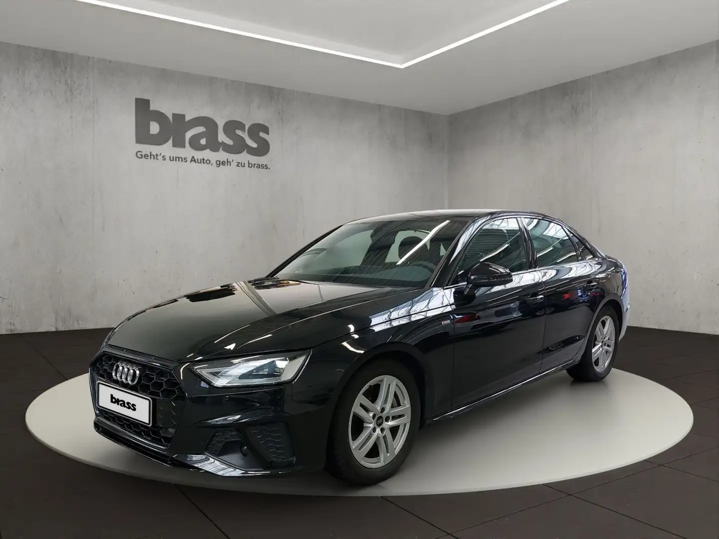 Audi A4 40 quattro 2.0 TDI Limousine S line (EURO 6d) Noir - 1