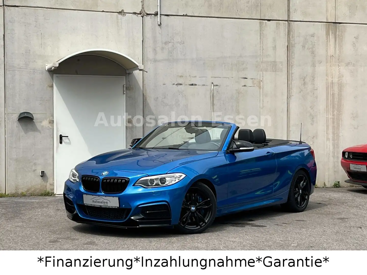 BMW 235 i*Cabrio*M Performance*H&K*SHZ*Navi*BC* Blu/Azzurro - 1