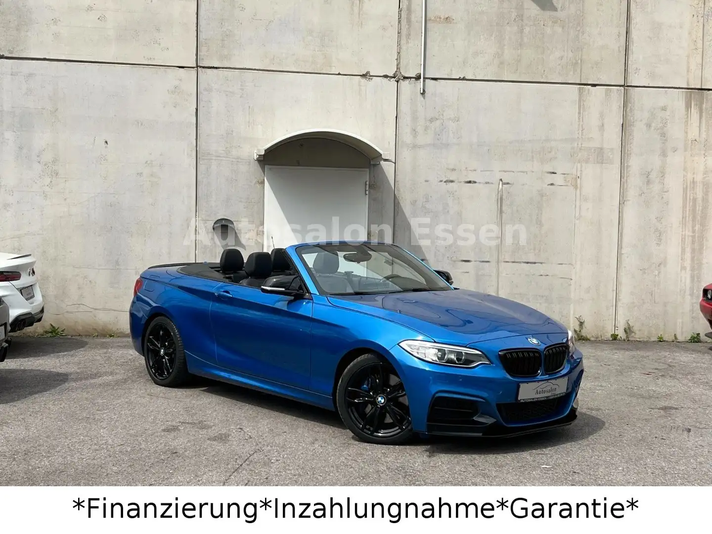 BMW 235 i*Cabrio*M Performance*H&K*SHZ*Navi*BC* Modrá - 2